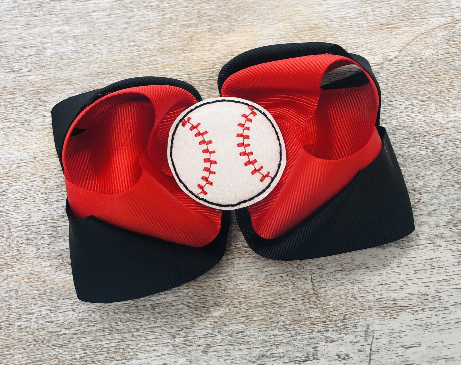 Baseball hairbow