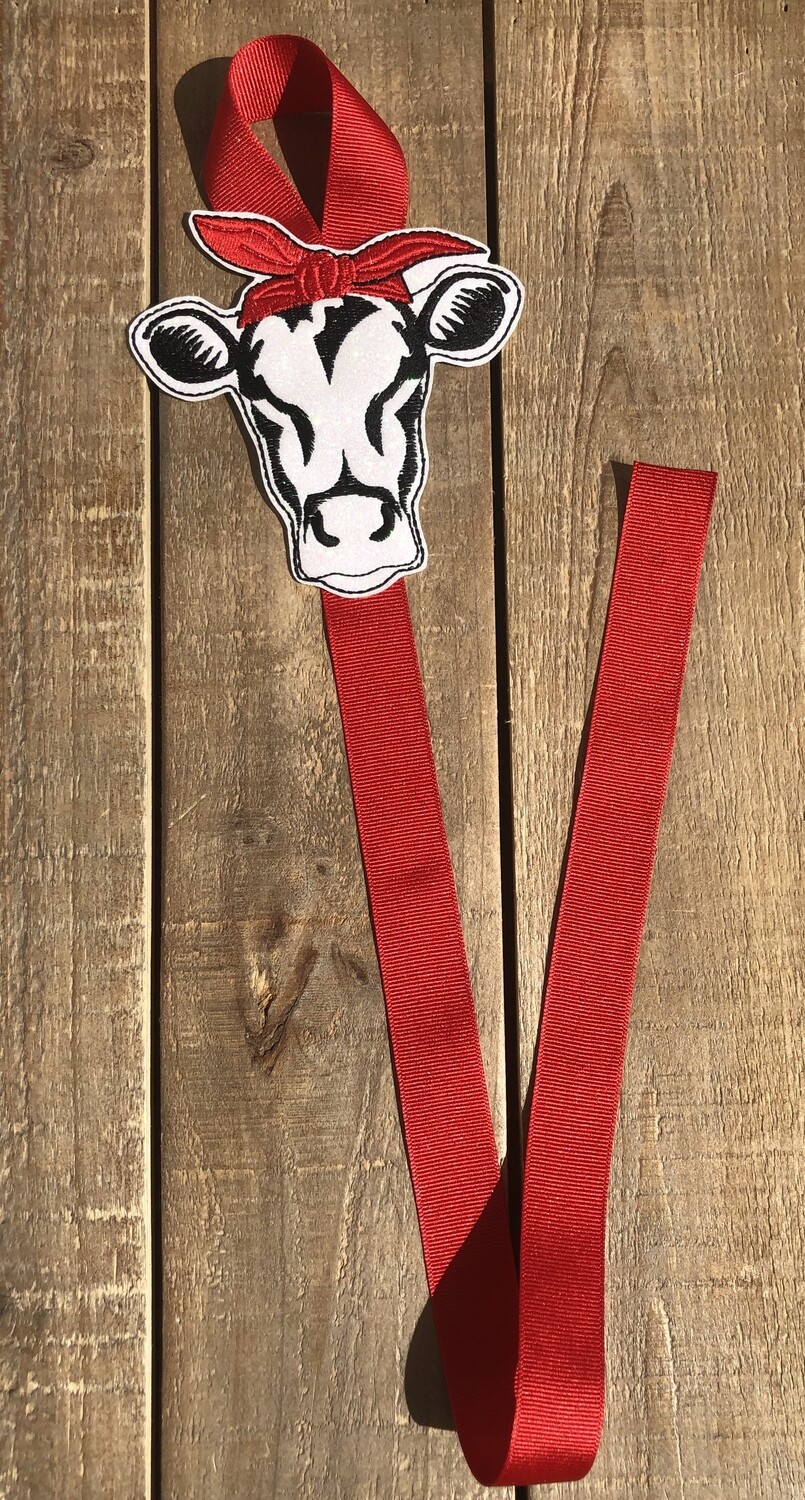 Cow Hair Bow Holder