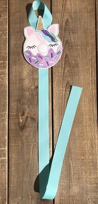 Donut Unicorn Hair Bow Holder