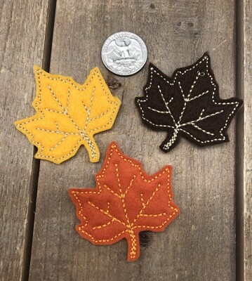 Fall Leaf feltie