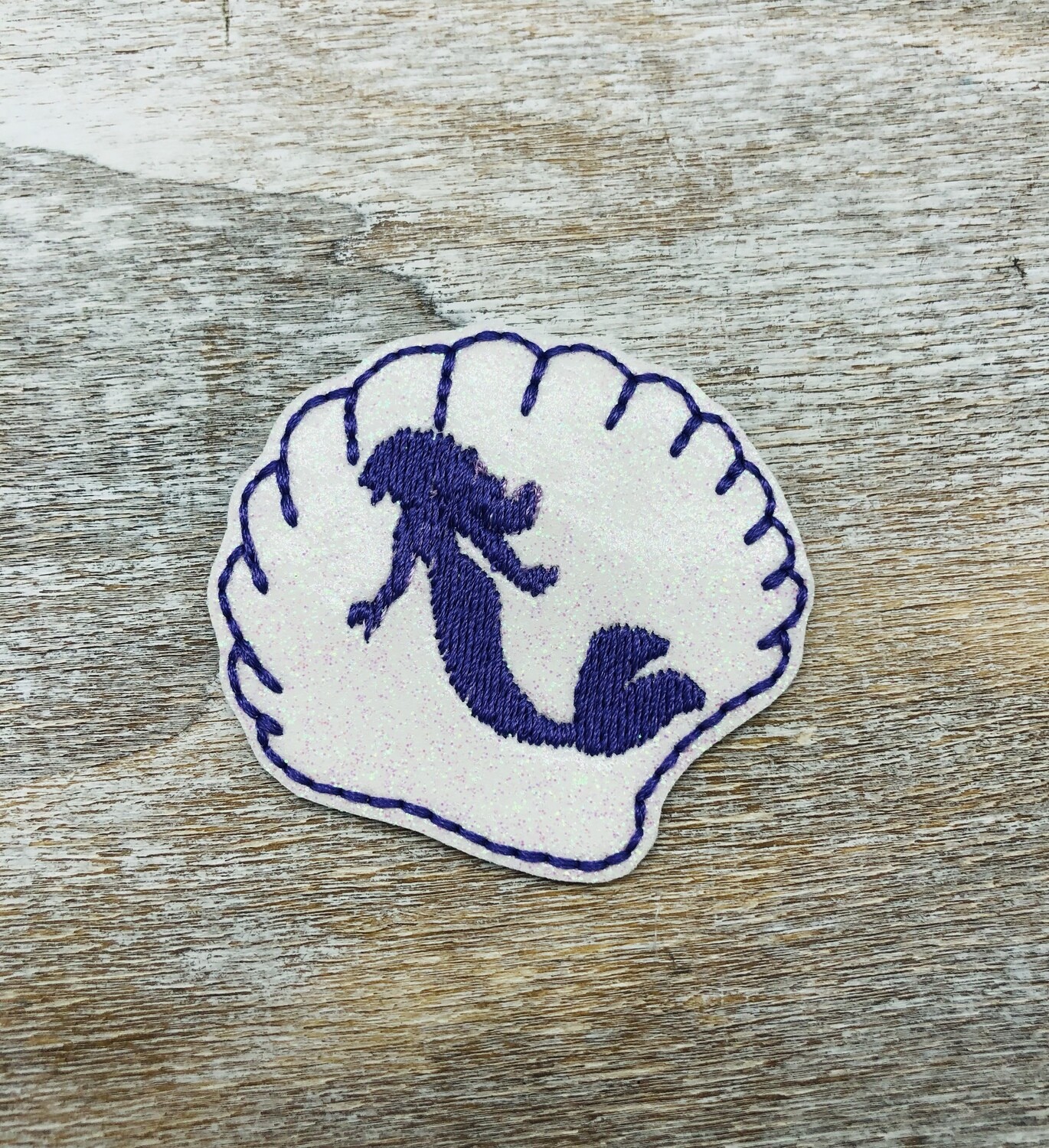 Shell Mermaid Feltie
