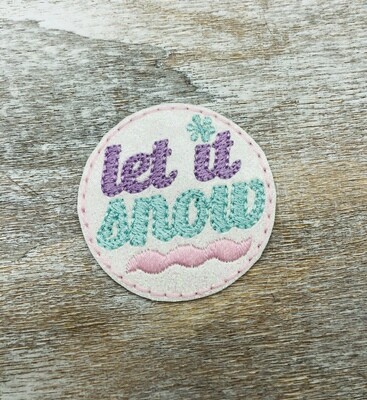 Let it snow Feltie