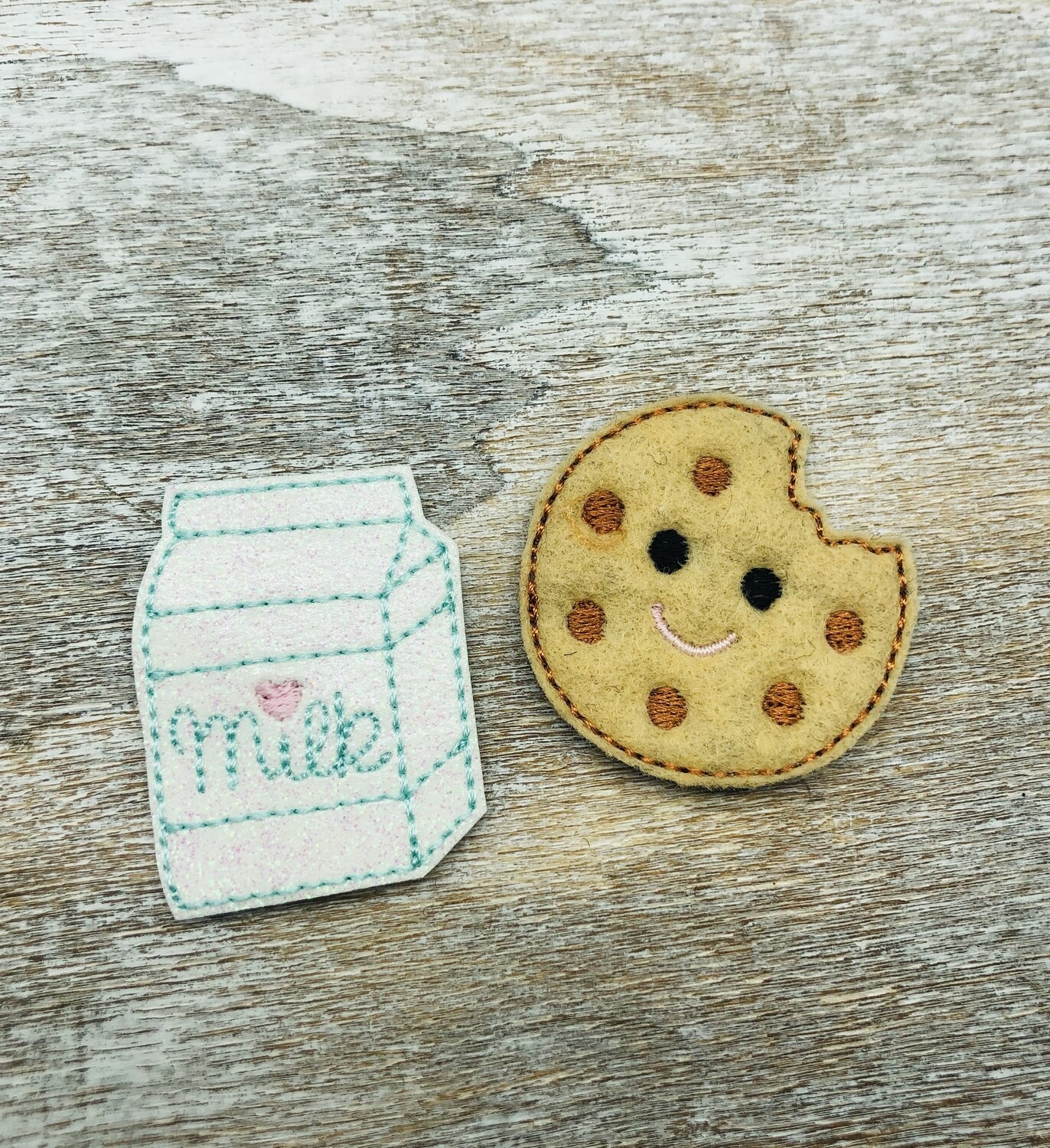 Milk or Cookie Feltie