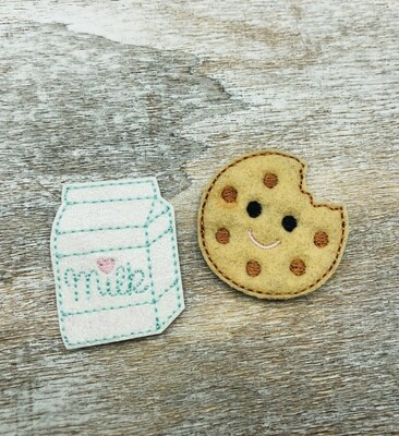 Milk or Cookie Feltie