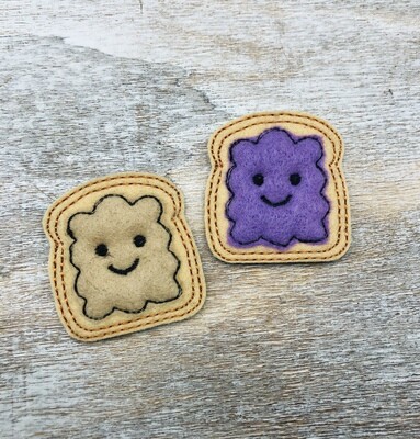Peanut butter or jelly Feltie