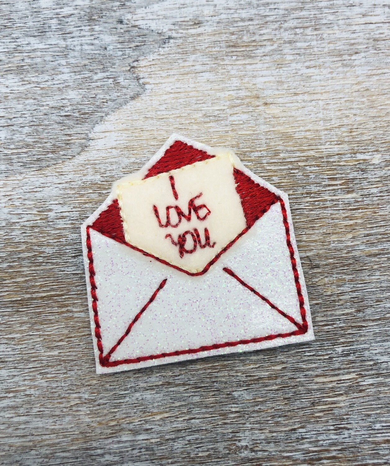 I love you letter Feltie