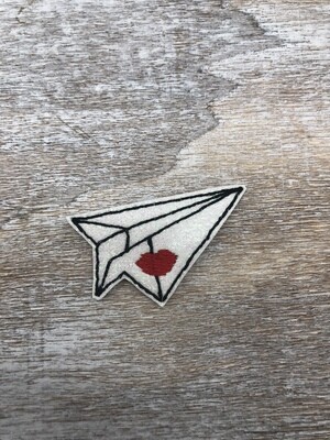 Paper airplane Feltie