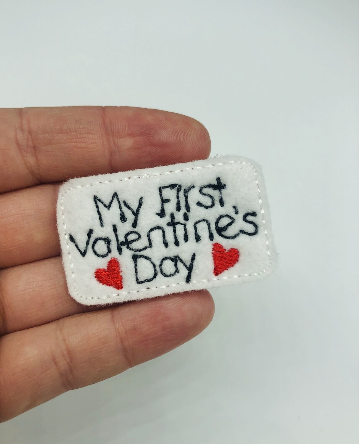 My First Valentines Day Feltie