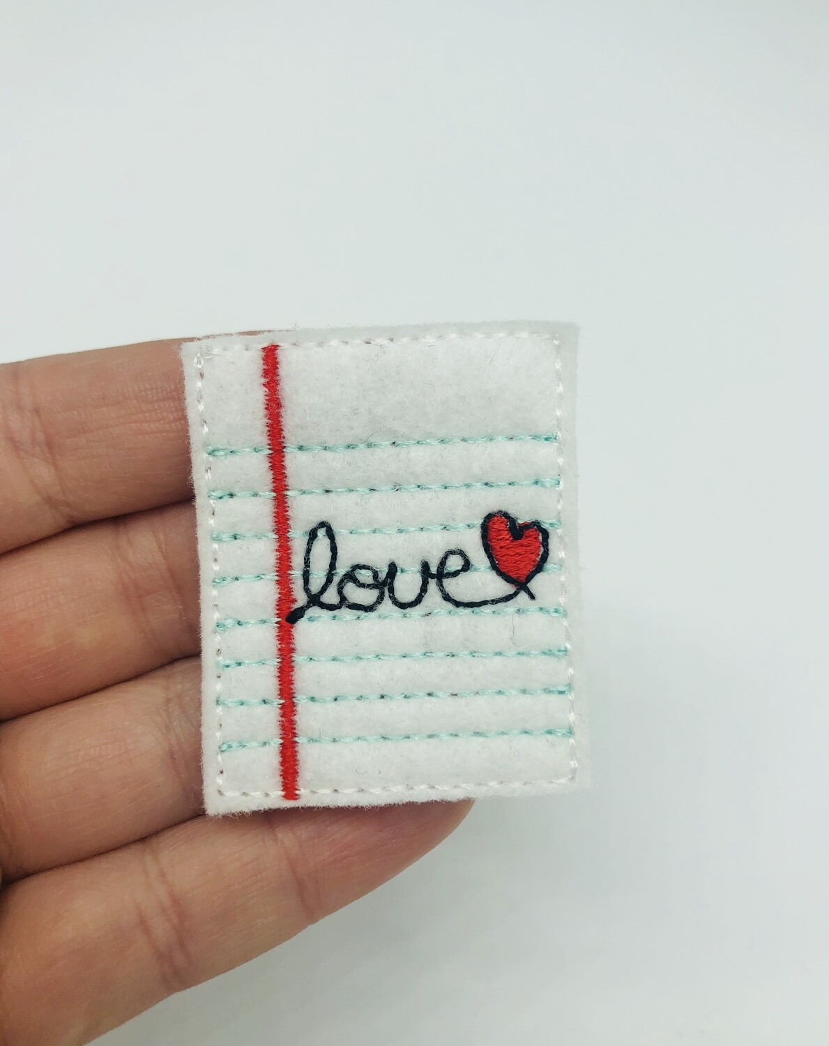 Love Paper Feltie