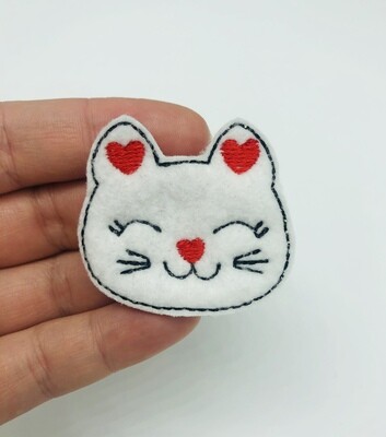 Vday Kitty Feltie