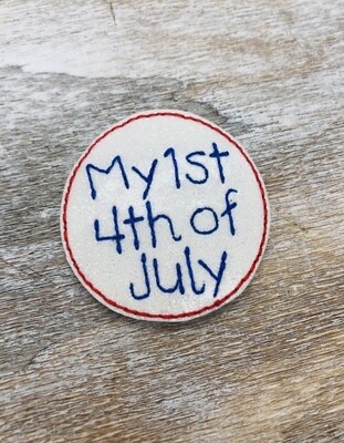 1st 4th of July Feltie