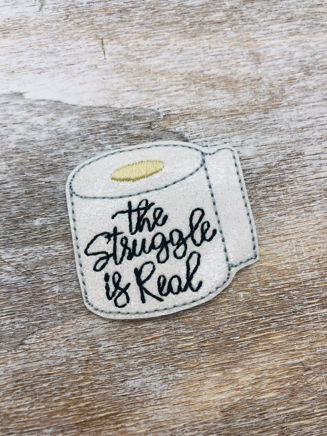 The struggle is real Feltie