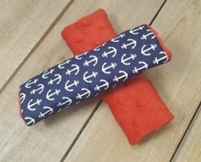 Reversible Car seat/ High chair strap covers