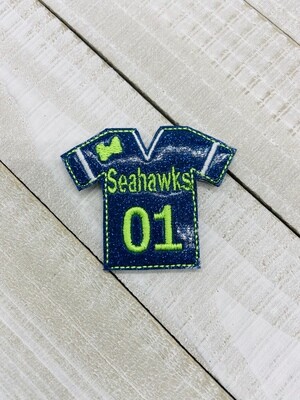 Seahawks Jersey feltie