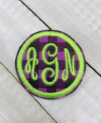 Letter and Custom monogram felties