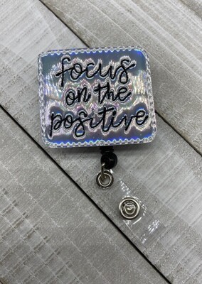 Focus on the positive feltie