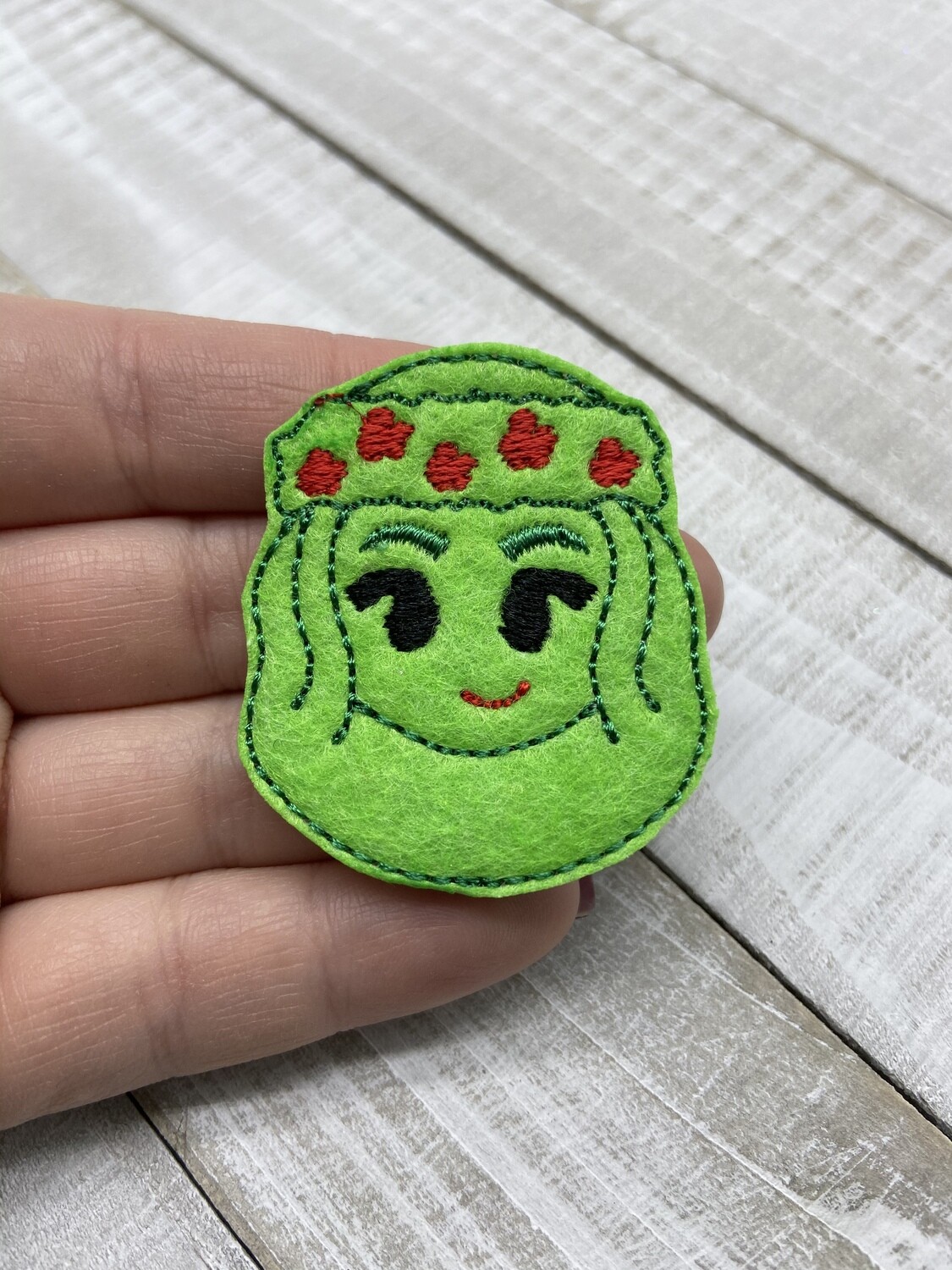 Moana green Feltie