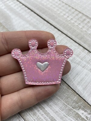 Pink crown Feltie