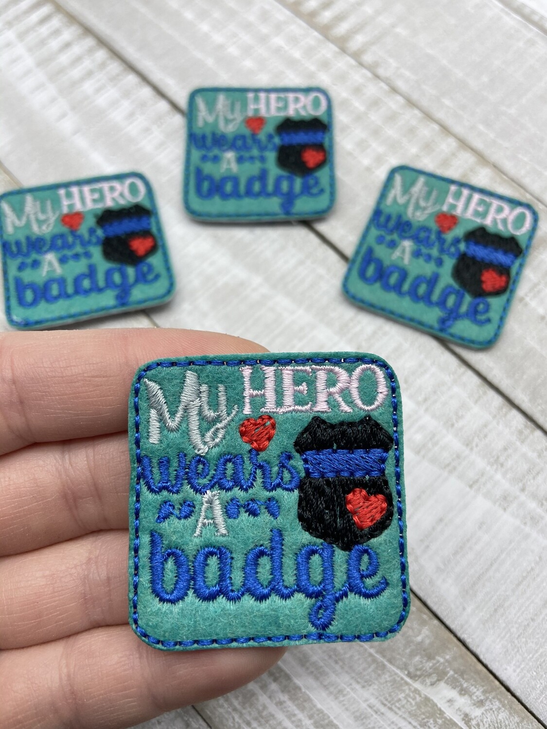 My hero badge Feltie