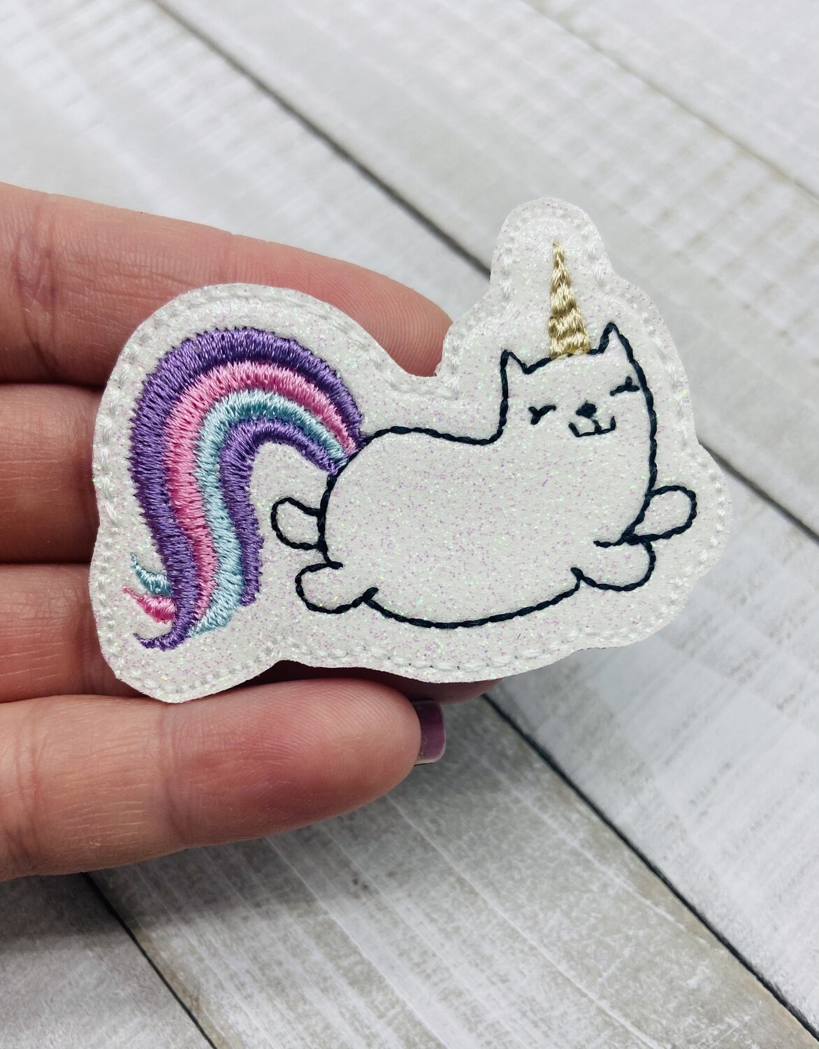 Flying Unicorn Kitty Feltie