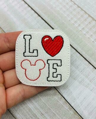 I love mickey  Feltie