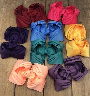 Solid Hairbows