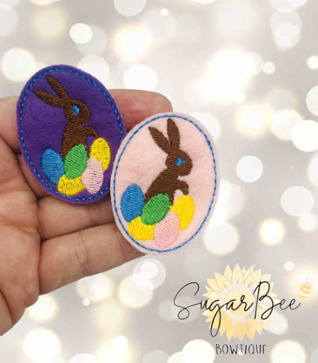 Easter egg bunny Feltie