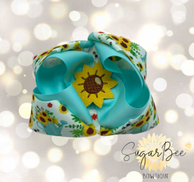 Sunflower Hairbow