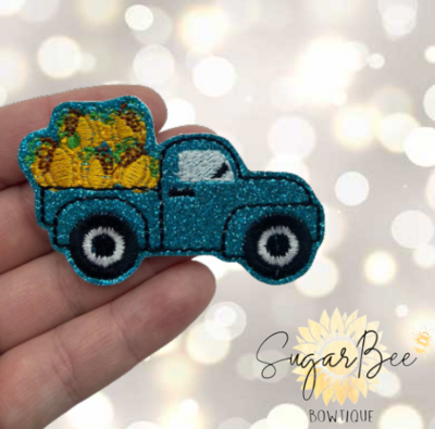 Teal Pumpkin truck feltie