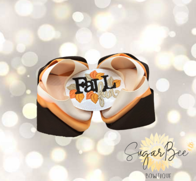 Single/Double/Triple Stacked Character Hairbows