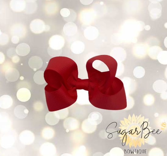 Red Baby Bow