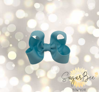 Light Blue Baby Bow