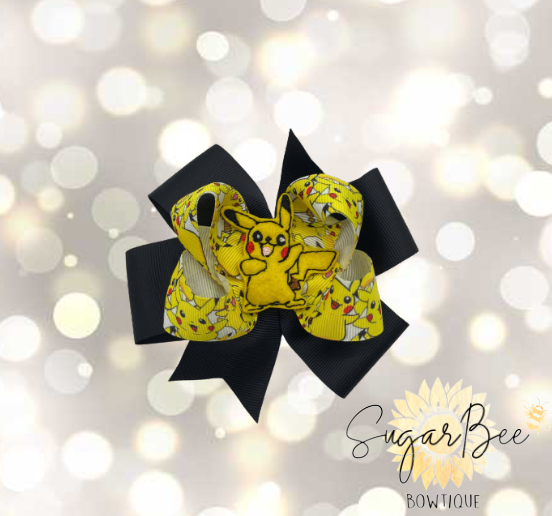 Pikachu hairbow
