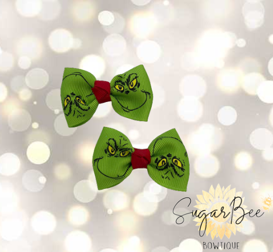 Grinch Face Set