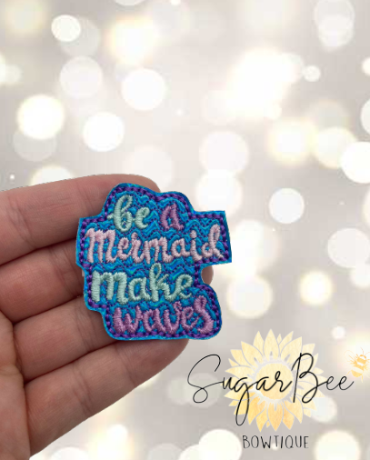 Mermaid feltie