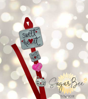 Sweet Heart Bow Holder
