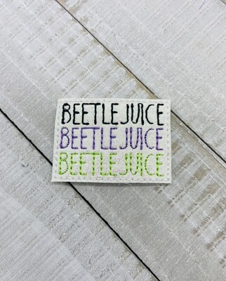 Beetle juice Feltie
