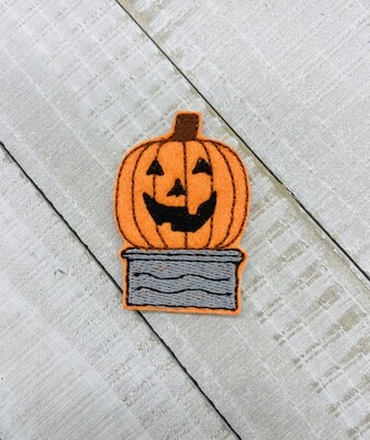 Halloween town pumpkin Feltie
