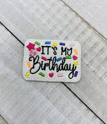 It’s my birthday Feltie