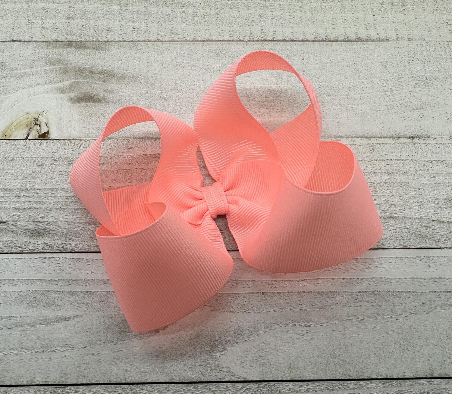 Single Solid Cotton Candy 4 inch bow