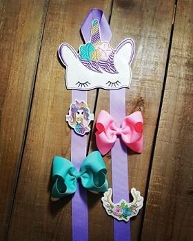 Unicorn Hair Bow Holder