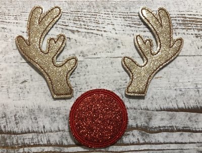 Antlers and a nose