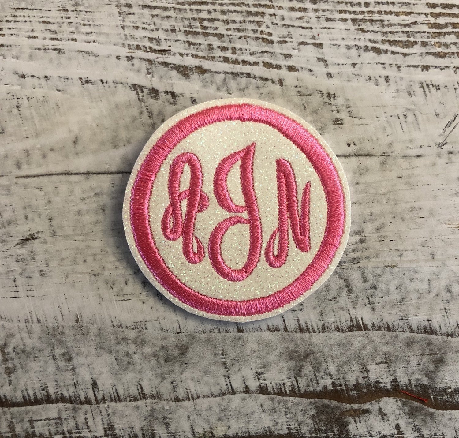 Initials feltie