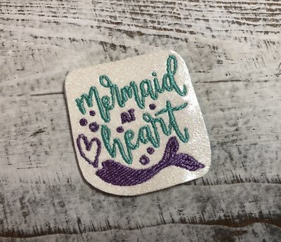 Mermaid At Heart Feltie