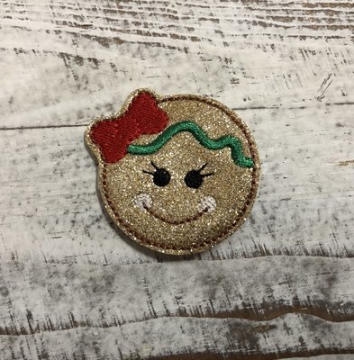 Gingerbread Girl Feltie