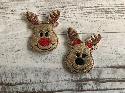 Reindeer Feltie