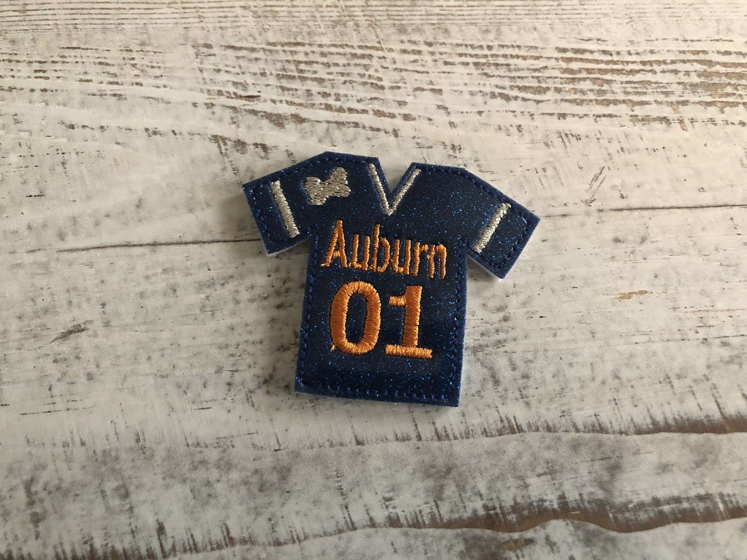 Auburn Jersey Feltie