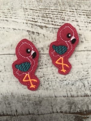 Flamingo Feltie