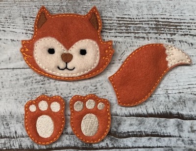 Fox Feltie Parts