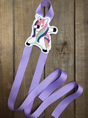 Dabbing Unicorn Hair Bow Holder